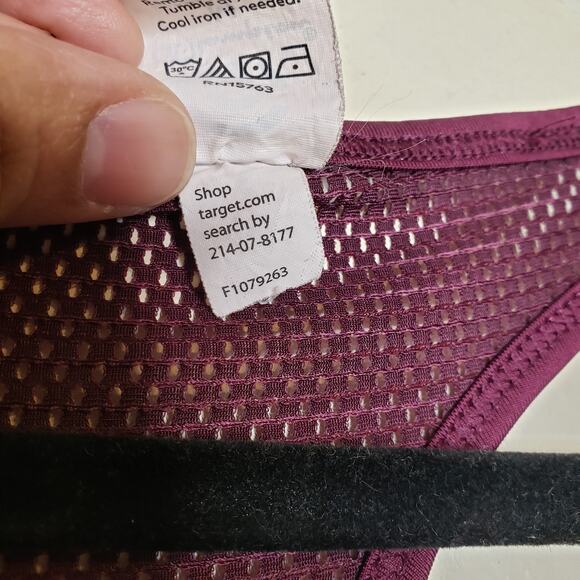 Champion| Maroon Racerback Active Top - Picture 5 of 8